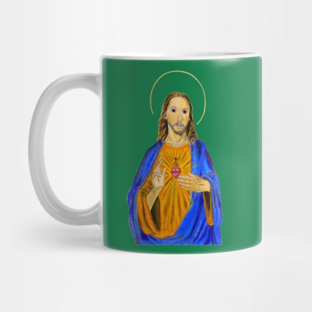 Jesus Tee Full Color by cpecana